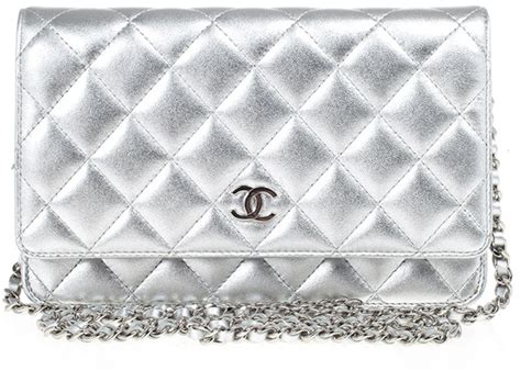 chanel wallet on chaon|Classic Wallet on Chain Lambskin & Silver.